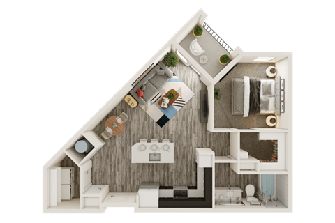 14015 University Pass Studio-2 Beds Apartment for Rent - Photo Gallery 17